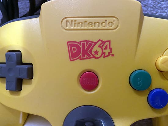 Donkey kong deals 64 controller